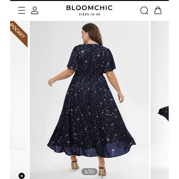 Bloomchic Star Dress - Size 22 -24 - Picture 3 of 8